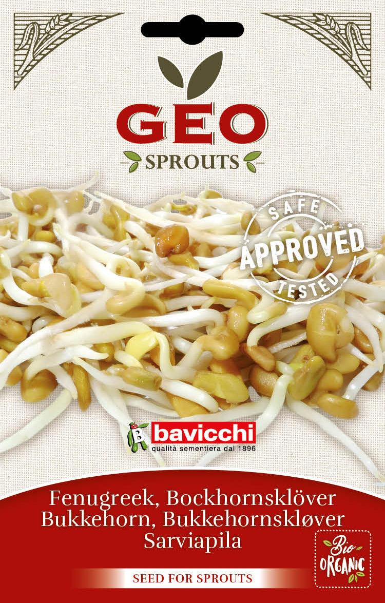 Bio Keimsprossen-Probierset SunClover – Milde Sonne. Sanfter Klee. Warmer Orient.