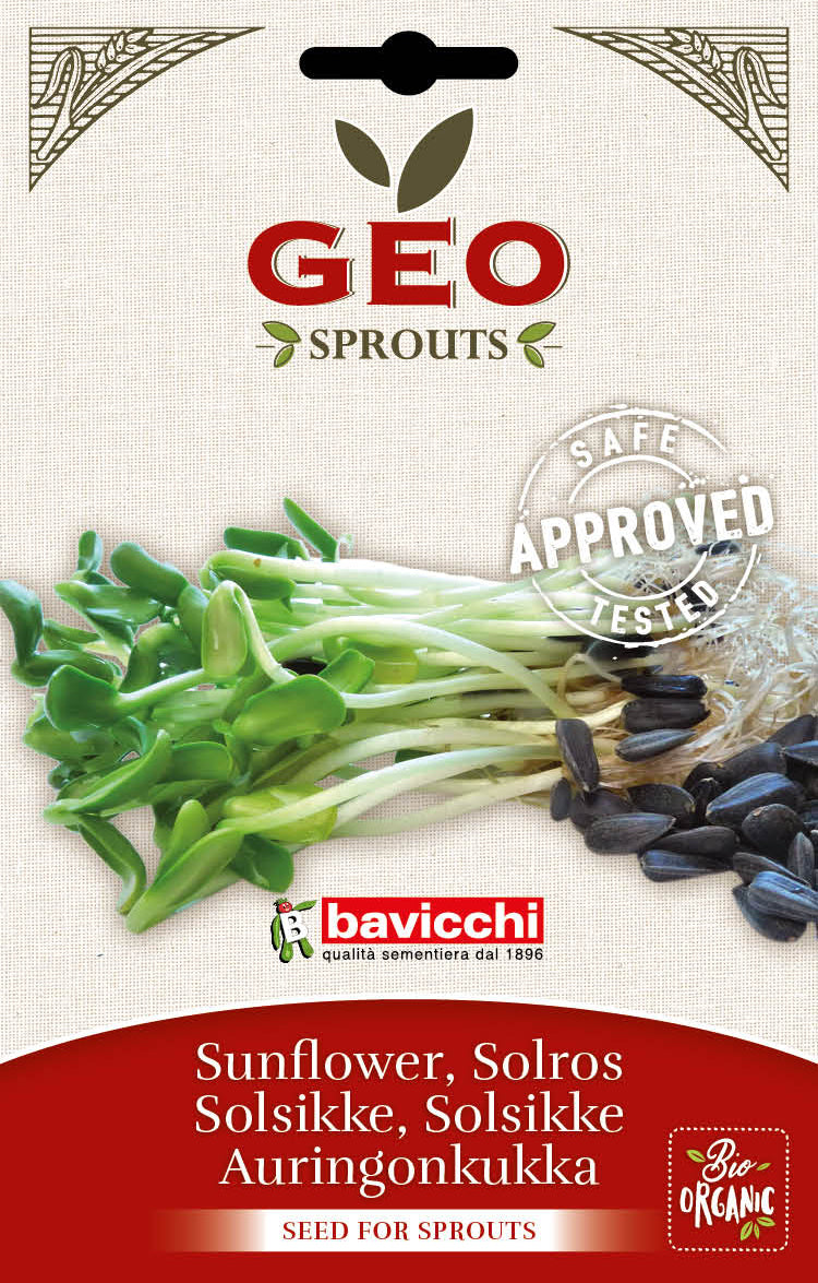 Bio Keimsprossen-Probierset SunClover – Milde Sonne. Sanfter Klee. Warmer Orient.