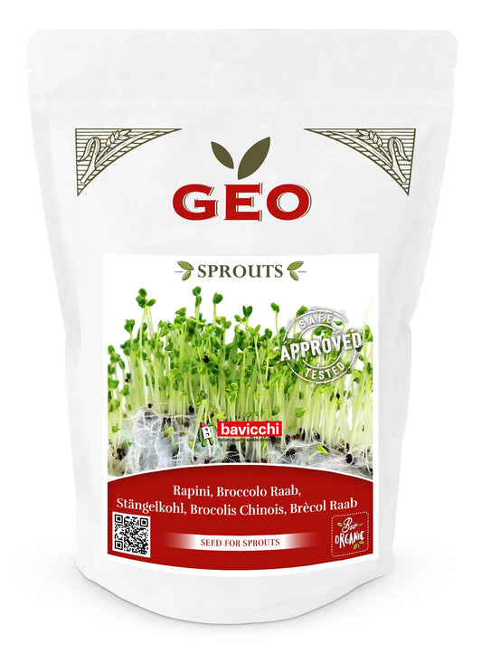 Geo Broccoli Raab Keimsprossen Doypack